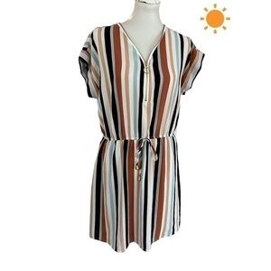 J for Justice women's XL mini dress with cap sleeves and elastic waist